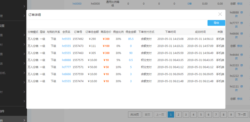 分銷訂單