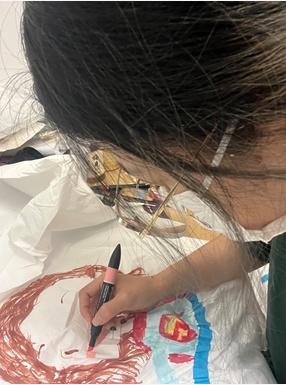 小紅書繪畫作品含畫獅子頭節(jié)約，小紅書繪畫作品抗疫？
