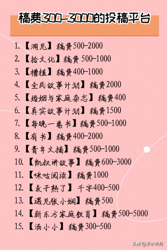 小學生寫作投稿賺錢平臺，小學生寫作投稿賺錢平臺有哪些？